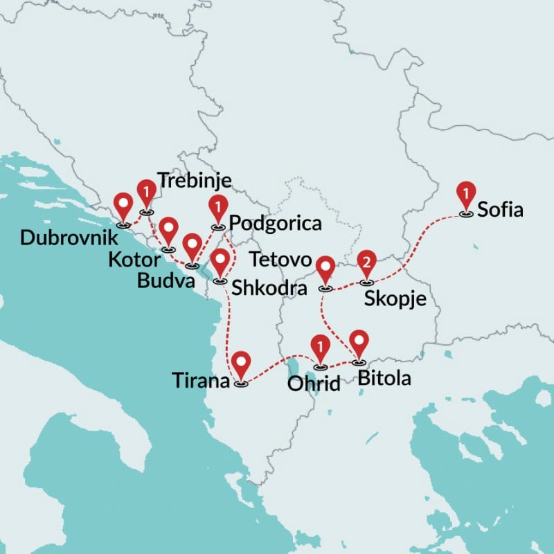balkan states tour